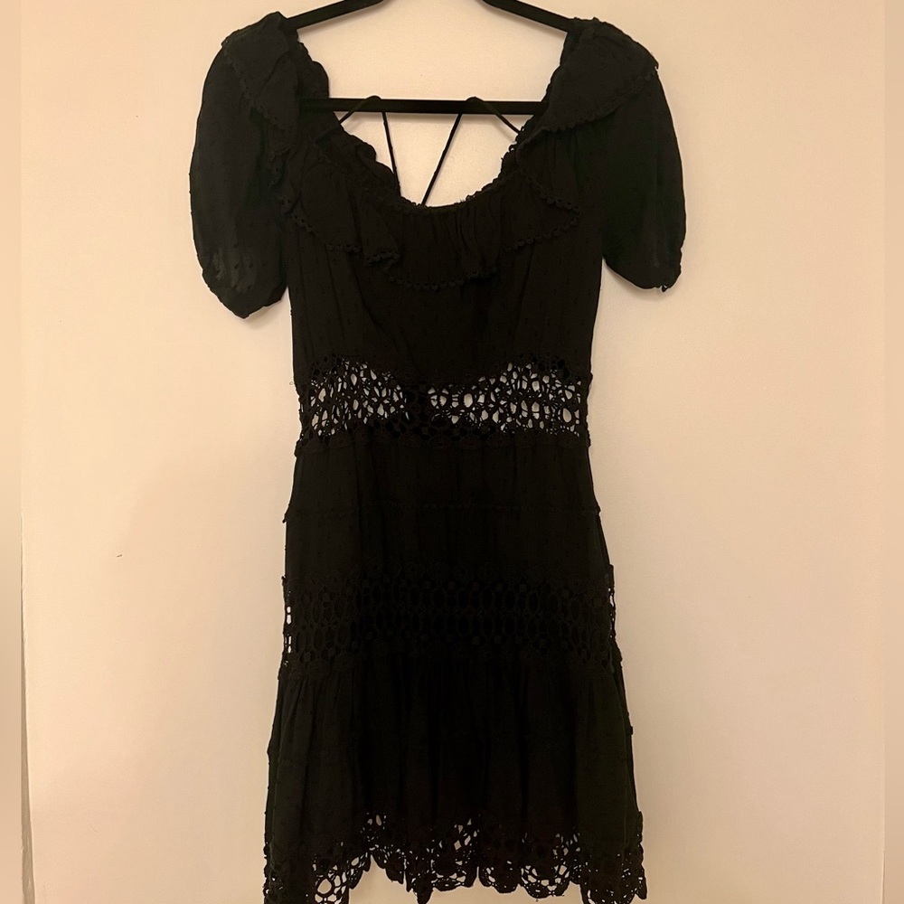 Black Free People Summer Fun Dress